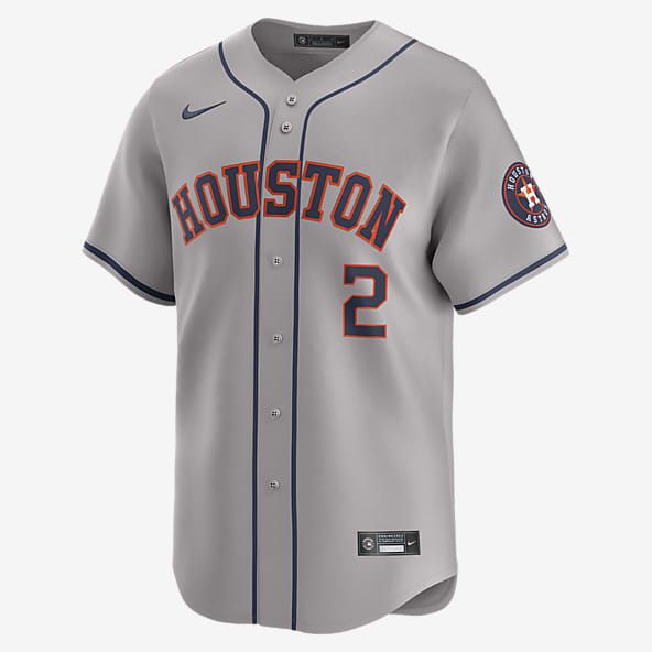 Grey Baseball Houston Astros Jerseys. Nike